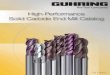 High-Performance Solid Carbide End Mill Catalog - Guhring