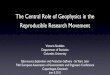 The Central Role of Geophysics in the Reproducible Research