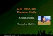 C-N Math 207 Discrete Math