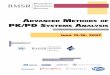 Advanced Methods of PK/PD Systems Analysis - Biomedical