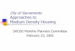 Medium Density Housing - Sacramento