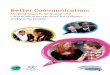 Better Communication: Shaping speech, language and - RCSLT