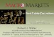 Robert J. Shiller Real Estate Derivatives - NYU Stern School of