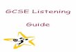 GCSE Listening Guide