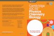 TM Physics Chemistry Biology - mceducation.com