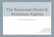 The Relational Model & Relational Algebra - Gordon College