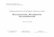 Economic Analysis Guidebook - Department of Water Resources