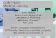 COMP 4360 Machine Learning - University of Manitoba