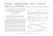 THE MINOR PLANET BULLETIN -