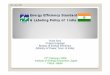 Energy Efficiency Standard & Labeling Policy of India