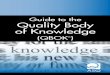 ASQ Guide to the Quality Body of Knowledge