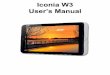 Acer Iconia W3 Manual - Cell Phones Etc