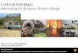 Cultural Heritage - UNFCCC