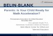 Parents: Is Your Child Ready for Math Acceleration?