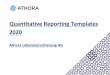 Quantitative Reporting Templates 2020 - Athora