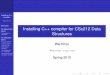 Installing C++ compiler for CSc212 Data Structures - CUNY