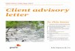 Client Advisory Letter (May 2013) - PwC