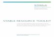 STABLE RESOURCE TOOLKIT - Home / SAMHSA-HRSA
