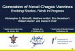 Generation of Novel Chagas Vaccines: Evolving -