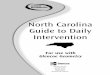 North Carolina Geometry Guide to Daily Intervention