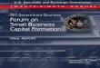 Government-Business Forum on Small Business Capital Formation