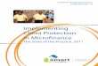 Implementing Client Protection in Microfinance - Center for Financial