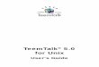 TeemTalk for Unix User's Guide v 5.0