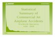 Statistical Summary of Commercial Jet Airplane -