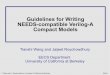 Guidelines for Writing NEEDS-compatible Verilog-A - nanoHUB