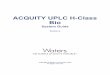ACQUITY UPLC H-Class Bio System Guide - Waters