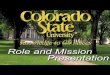 Colorado State University System Organization