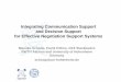 Integrating Communication Support and Decision Support for
