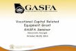 Vocational Capital Related Equipment Grant