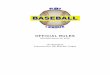 pbi baseball league official rules - Professional Baseball Instruction