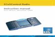 ECoSControl Radio Instruction manual