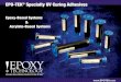 EPO-TEK® UV Cure Selector Guide - Epoxy Technology