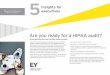 Are you ready for a HIPAA audit? - Ernst & Young