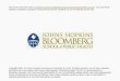 Lecture 8: Occupational Health - Johns Hopkins Bloomberg School
