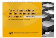 Associateship in Information Science Associateship in Information Science