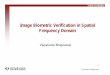 Image Biometric Verification in Spatial Frequency Domain