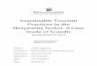 Sustainable Tourism Practices in the Hospitality Sector: A