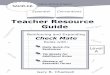Check Mate Teacher Resource Guide Level A