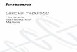 IdeaPad Y480, Y580 Hardware Maintenance Manual - Lenovo