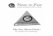 Zen Alarm Clock Booklet - Now & Zen