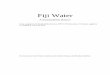 Fiji Water - uvm.edu