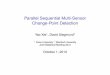 Parallel Sequential Multi-Sensor Change-Point Detection