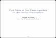 Crash Course on Data Stream Algorithms - Part I: Basic Definitions