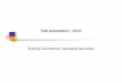 Test automation / JUnit