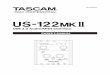 US-122mkII Owner's Manual - 3.14 MB - Tascam