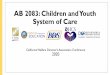 AB 2083: Children and Youth System of Care